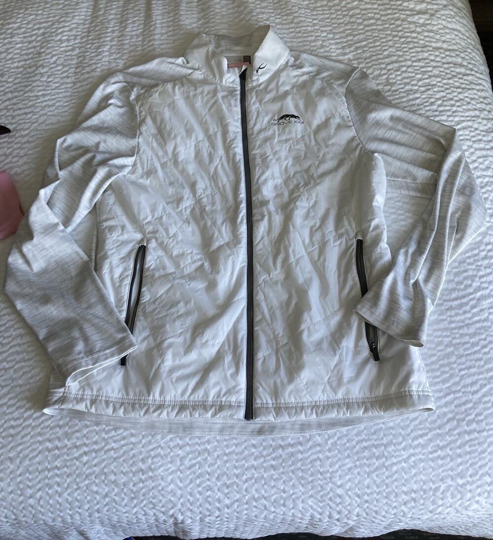 Kjus Retention Jacket Mens 2XL 56 Grove XXIII 23 Jordan Hybrid Golf White